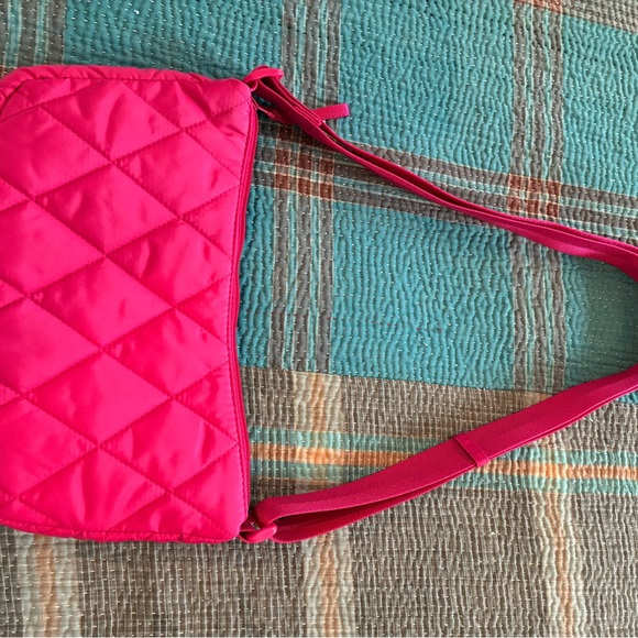 Quilted Pink Shoulder Bag - Picture 4 of 4